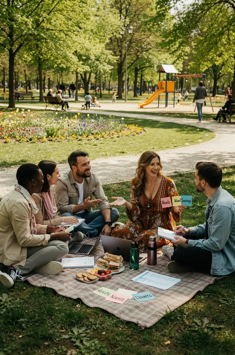 Közeli kép egy jegyzetfüzetről és tollról, amely a személyes pénzügyi tervezés alapjait mutatja be.